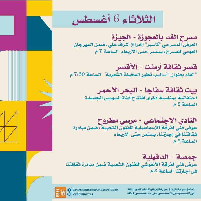  انطلاق ملتقى فنون المرأة بالإسكندرية وثلاثة عروض بالمهرجان القومي للمسرح 
