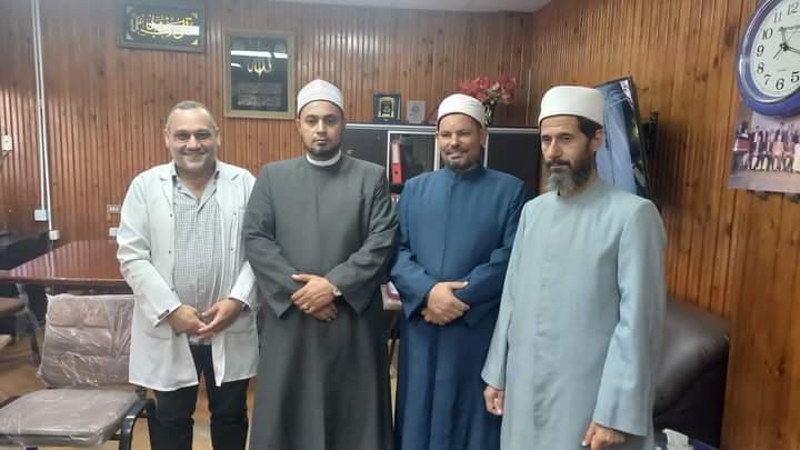  وعاظ الغربية في زيارة لأورام طنطا لتقديم الدعم النفسى ورفع الروح المعنوية للمرضى