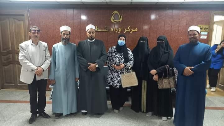  وعاظ الغربية في زيارة لأورام طنطا لتقديم الدعم النفسى ورفع الروح المعنوية للمرضى