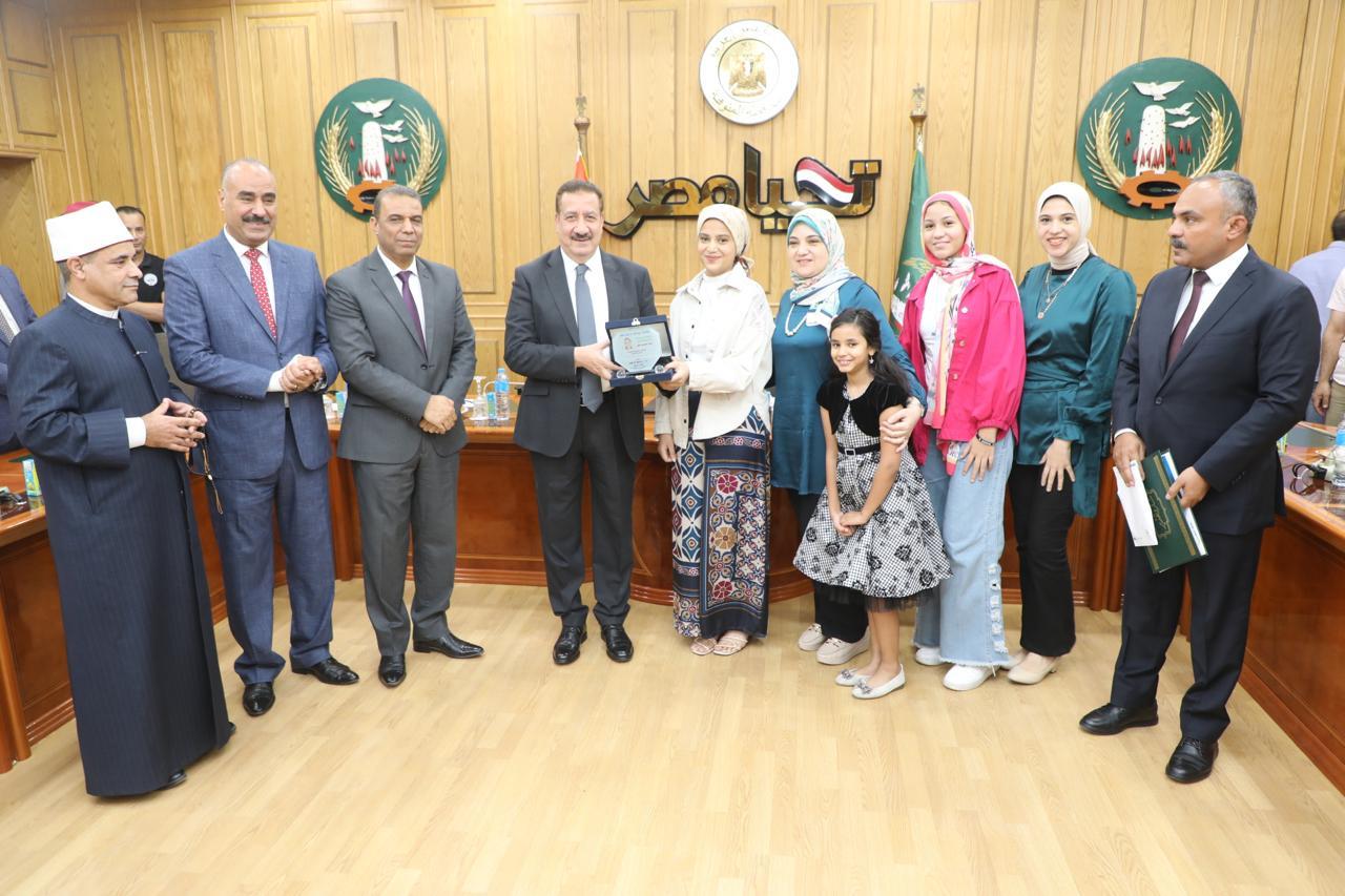  اليوم اللواء إبراهيم أبو ليمون محافظ المنوفية