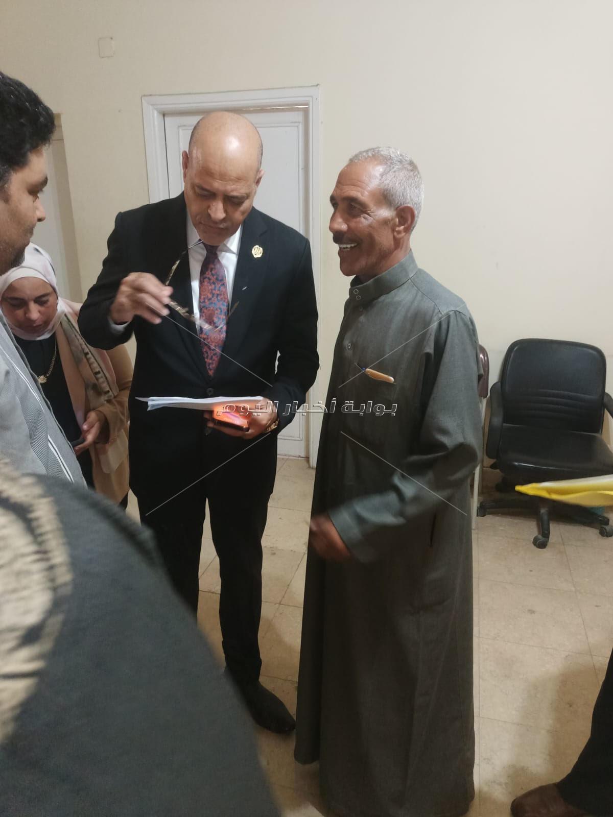 زيارة وزير العمل لمراكز التدريب المهني التابعة للوزارة في بالسويس ‎