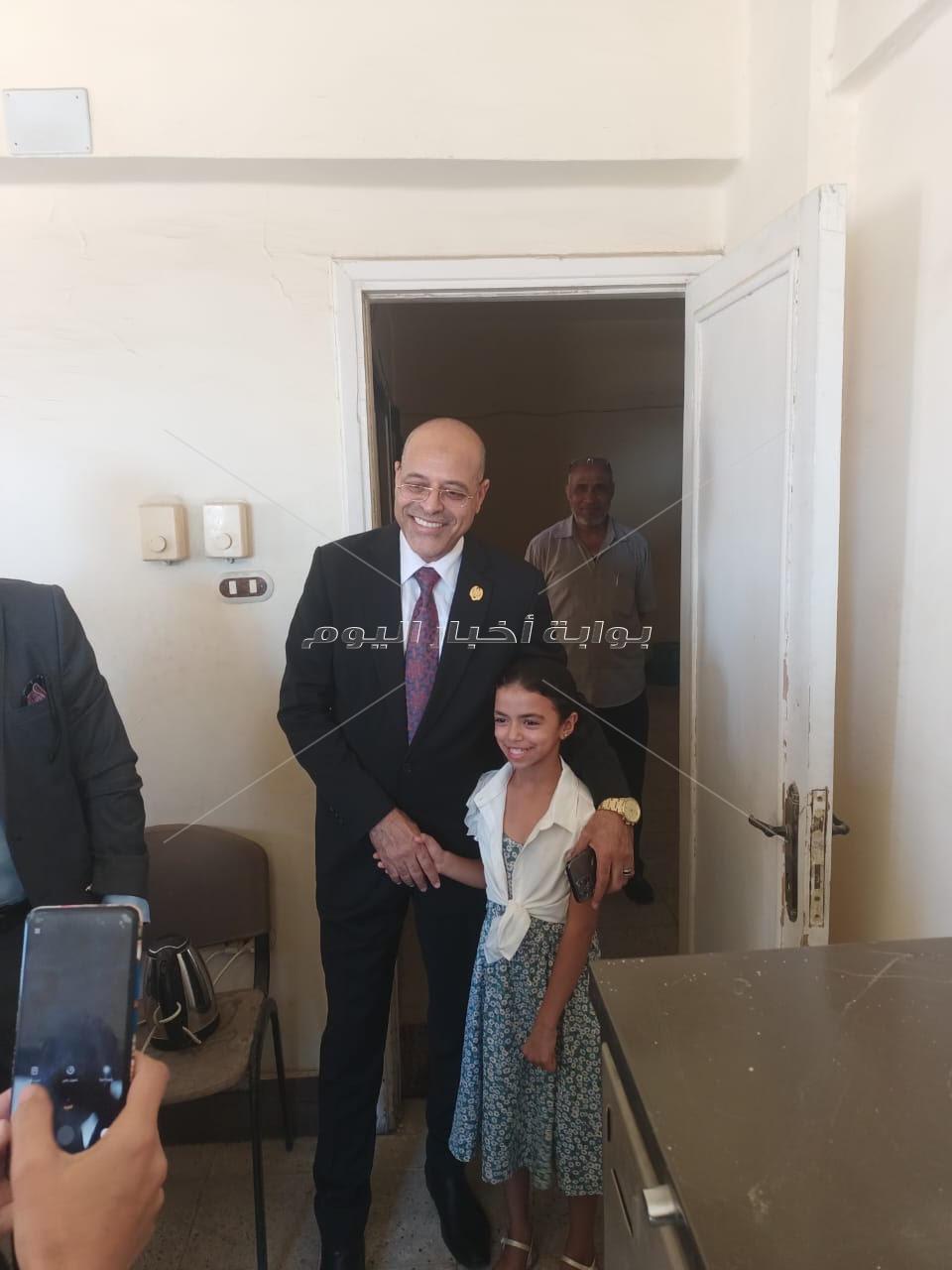 زيارة وزير العمل لمراكز التدريب المهني التابعة للوزارة في بالسويس ‎