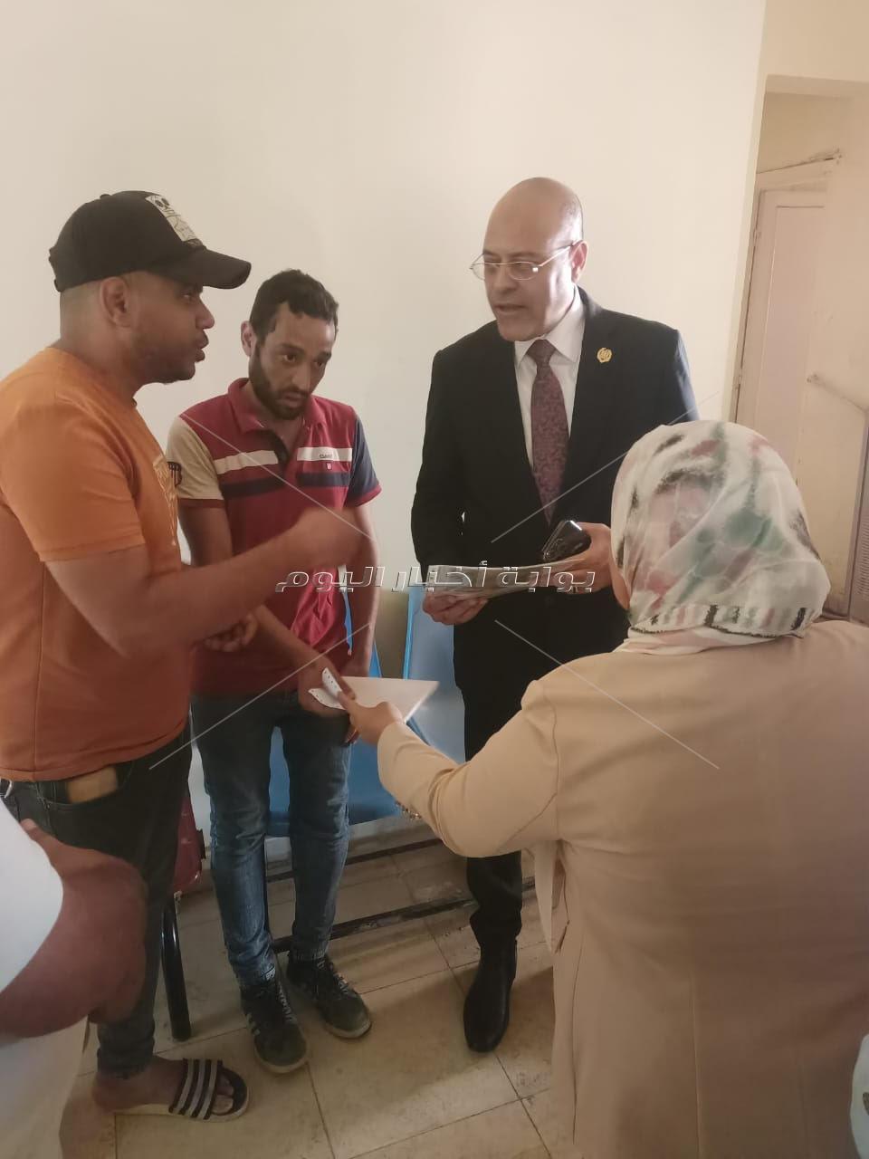 زيارة وزير العمل لمراكز التدريب المهني التابعة للوزارة في بالسويس ‎