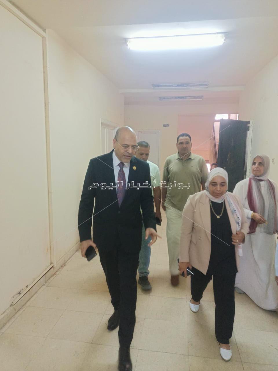 زيارة وزير العمل لمراكز التدريب المهني التابعة للوزارة في بالسويس ‎