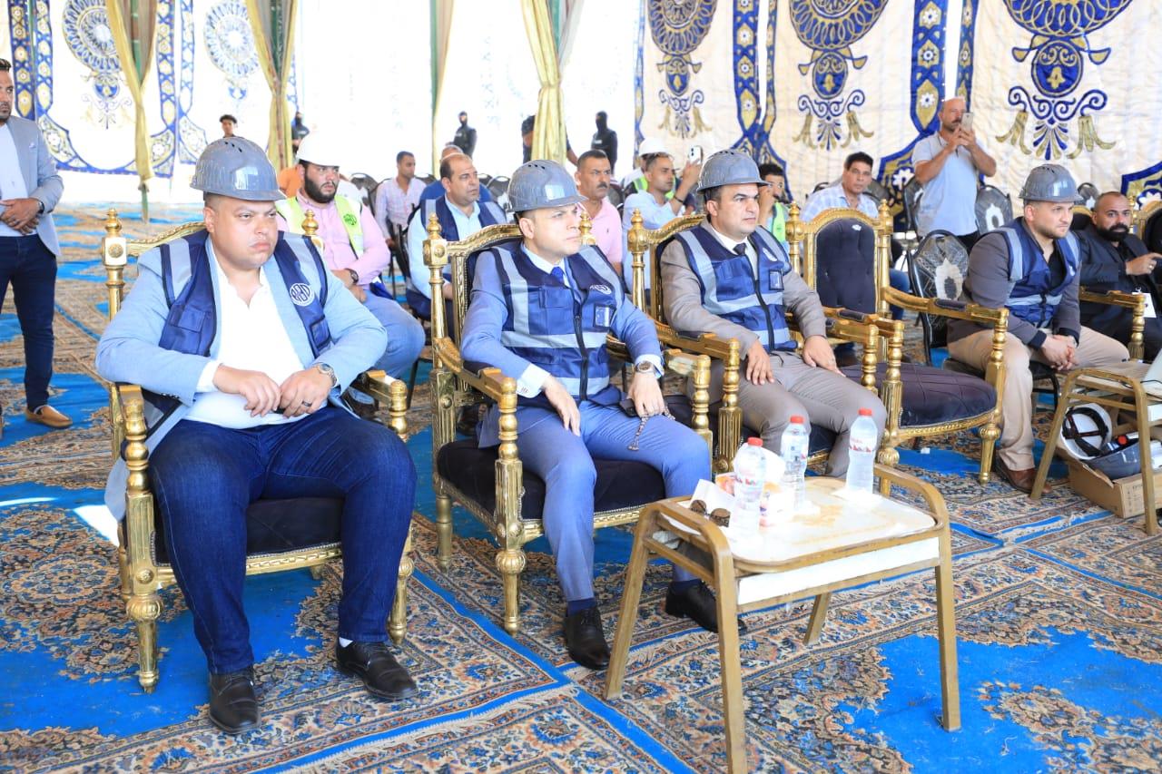 محافظ كفرالشيخ يضع حجر الأساس  لمصنع تدوير المخلفات الصلبة  بالحامول  بطاقة 600 طن/يوما