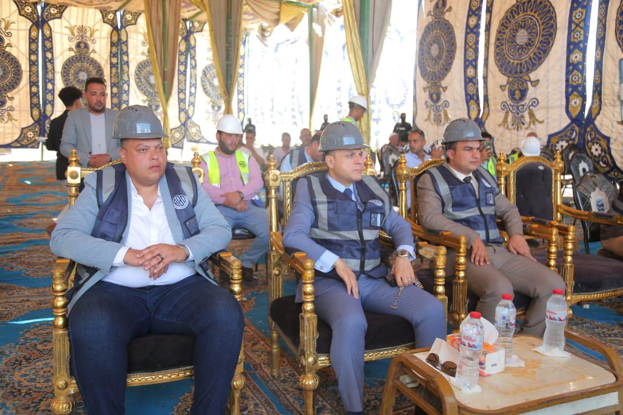 محافظ كفرالشيخ يضع حجر الأساس  لمصنع تدوير المخلفات الصلبة  بالحامول  بطاقة 600 طن/يوما