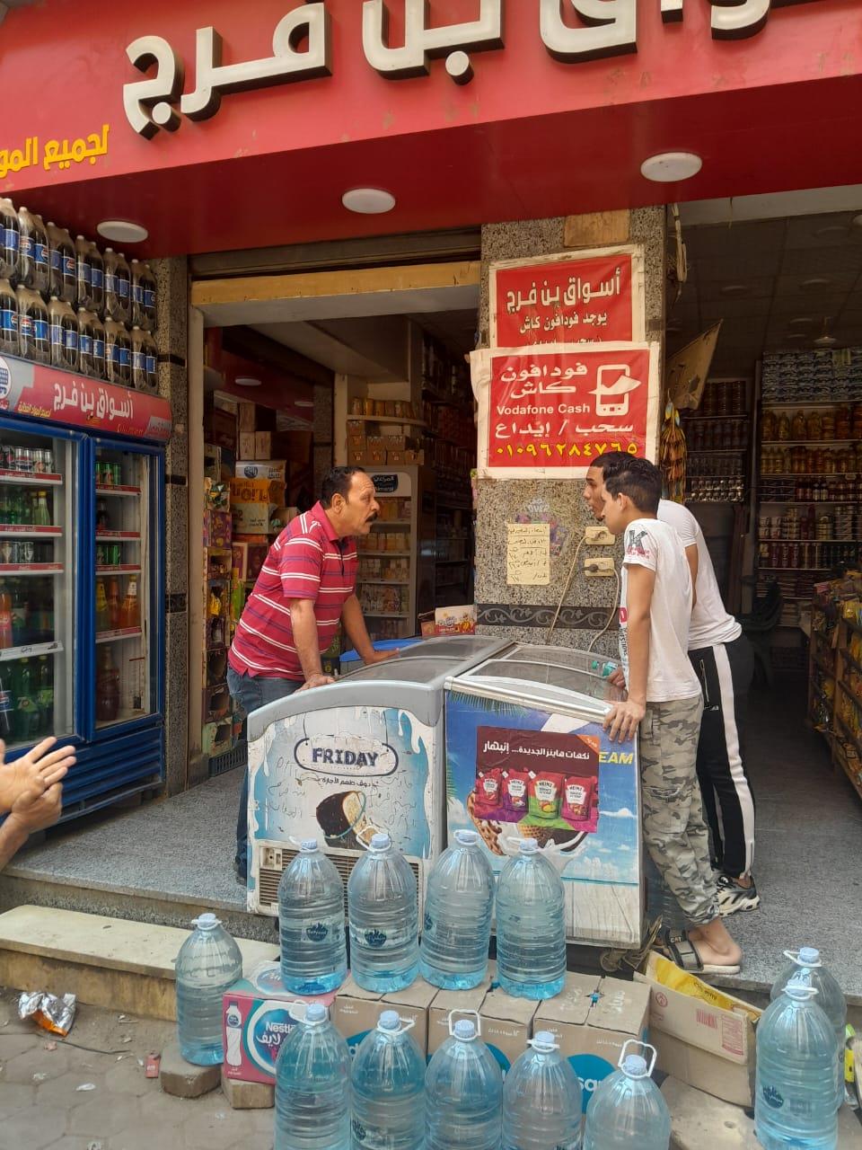 اشغالات بولاق الدكرور تتصدي بكل حسم لكافة تعديات حرم الطريق