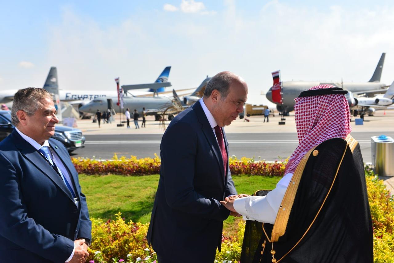 خلال فعاليات معرض مصر الدولي للطيران والفضاء 2024..