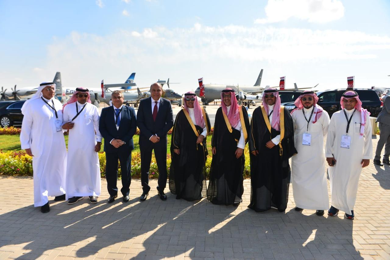 خلال فعاليات معرض مصر الدولي للطيران والفضاء 2024..