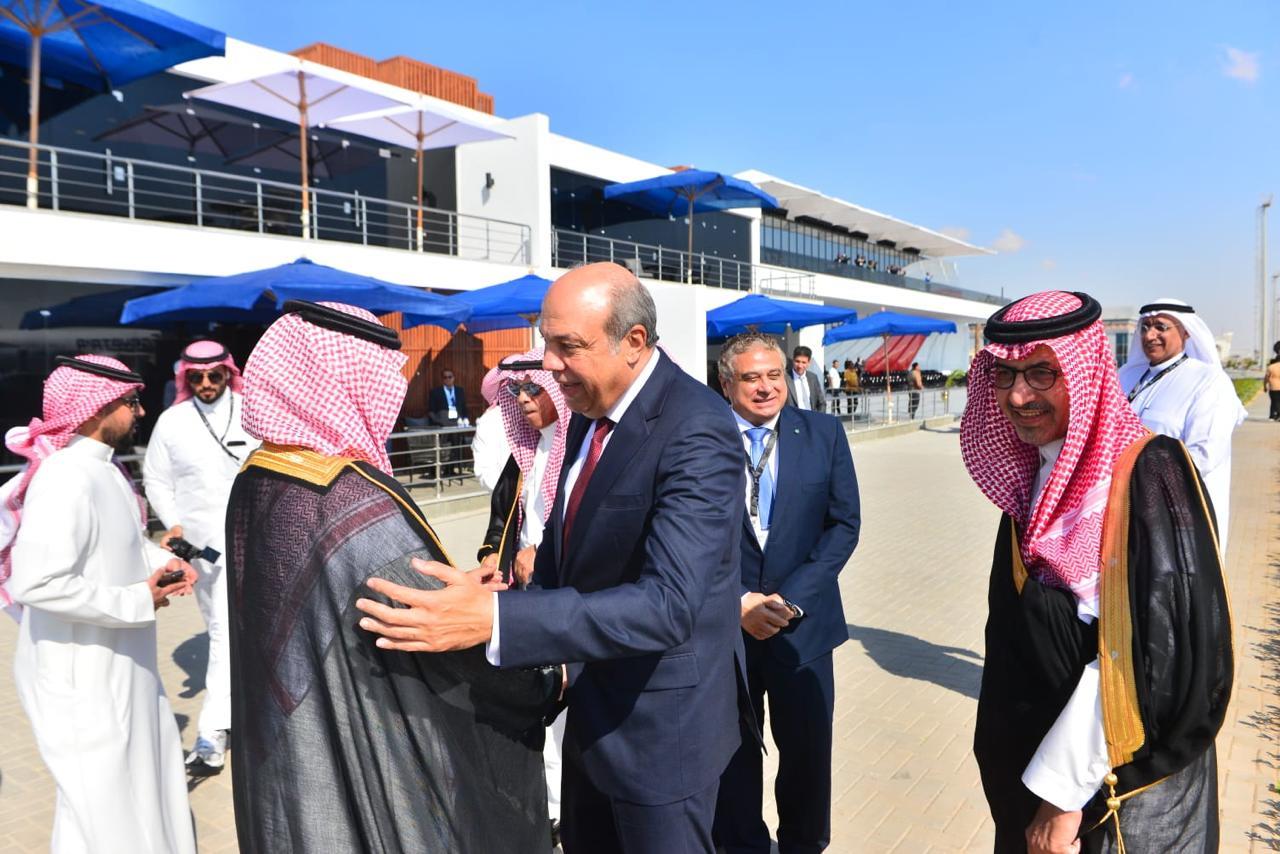 خلال فعاليات معرض مصر الدولي للطيران والفضاء 2024..