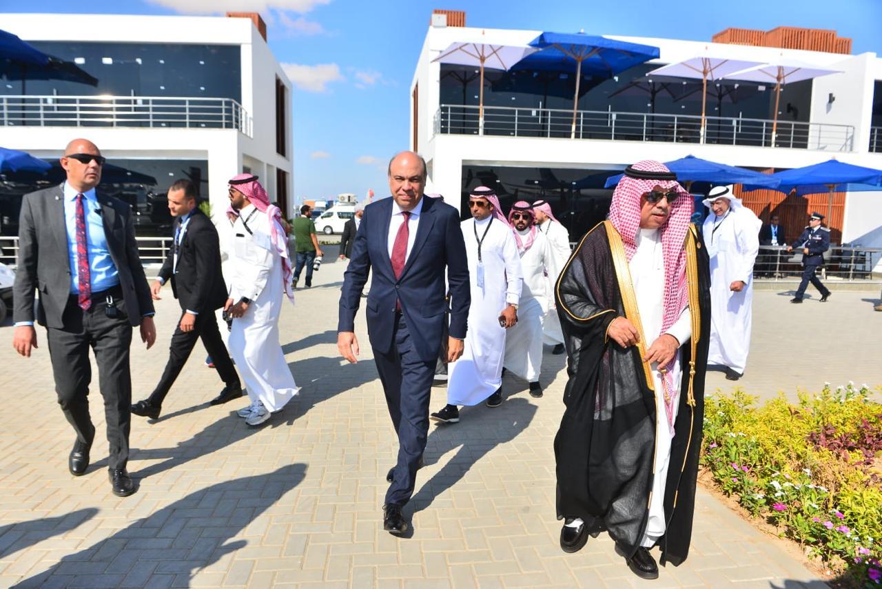 خلال فعاليات معرض مصر الدولي للطيران والفضاء 2024..
