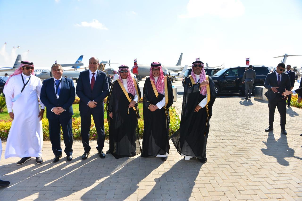 خلال فعاليات معرض مصر الدولي للطيران والفضاء 2024..