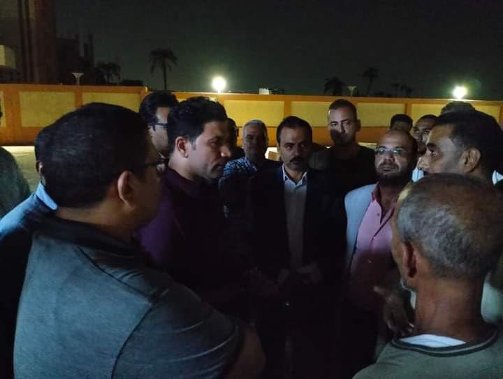 نائب محافظ سوهاج ووكيل الصحة  ينتقلان إلى مستشفى  برديس لمتابعة  حادث سقوط طفل ببلاعة 