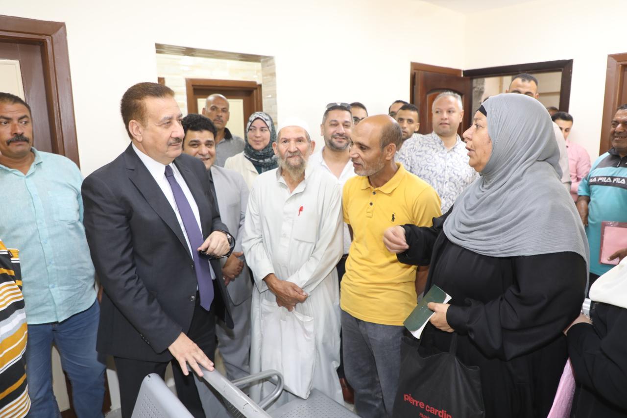  محافظ المنوفية يتفقد المقر الإداري الجديد لشركة مياه الشرب   