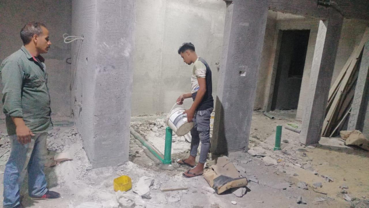  محافظ الغربية  أستمرار الاعمال بمستشفى السنطة الجديد
