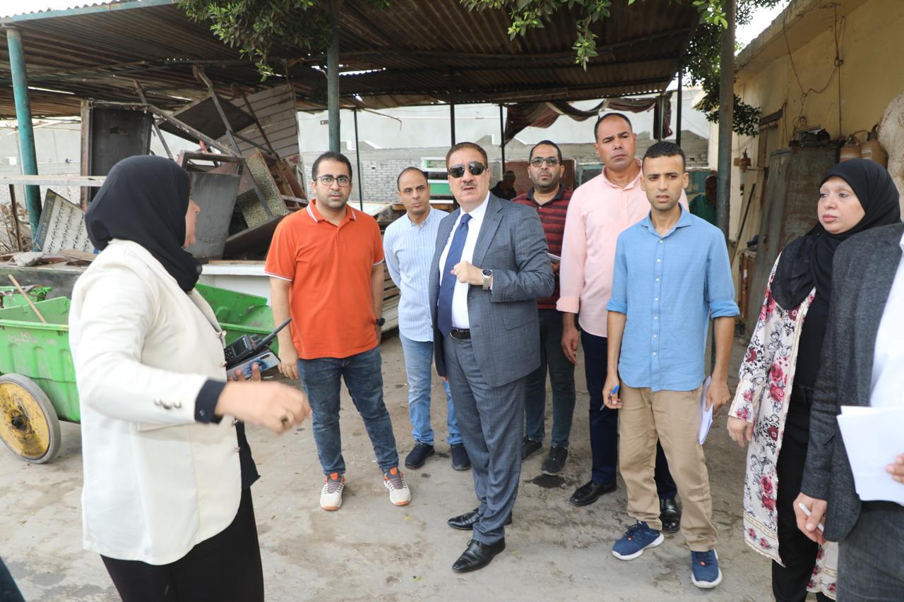 محافظ المنوفية يفتتح المركز التكنولوجي 