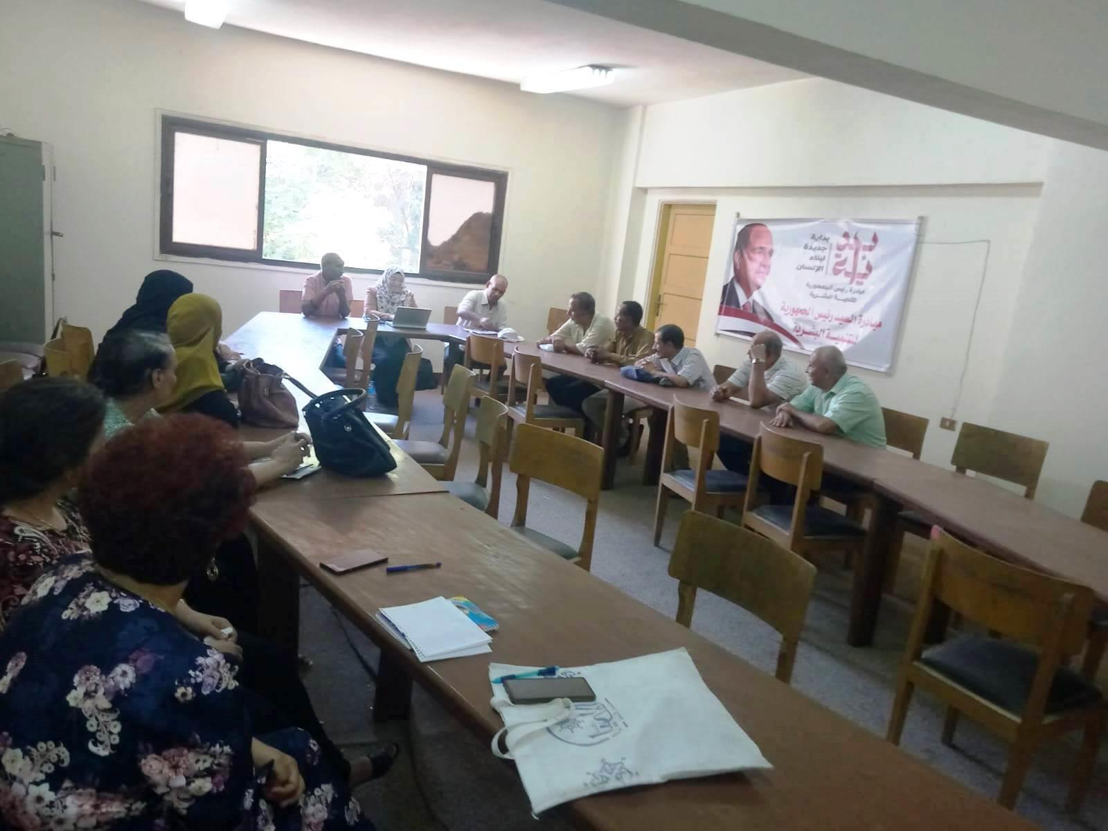 استمرار فعاليات المبادرة الرئاسية " بداية جديدة لبناء الإنسان " بسوهاج