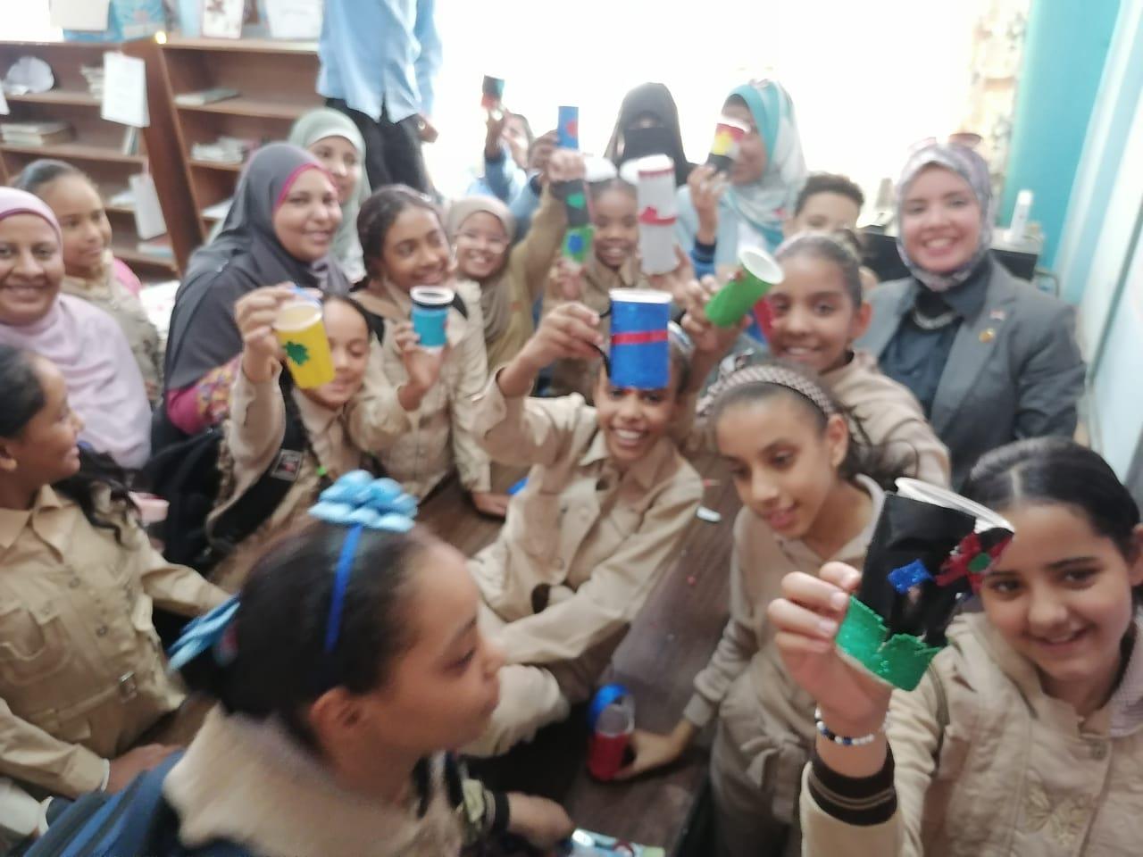 ورشة عمل بجامعة الأقصر حول"إعادة تدوير المخلفات البلاستيكية