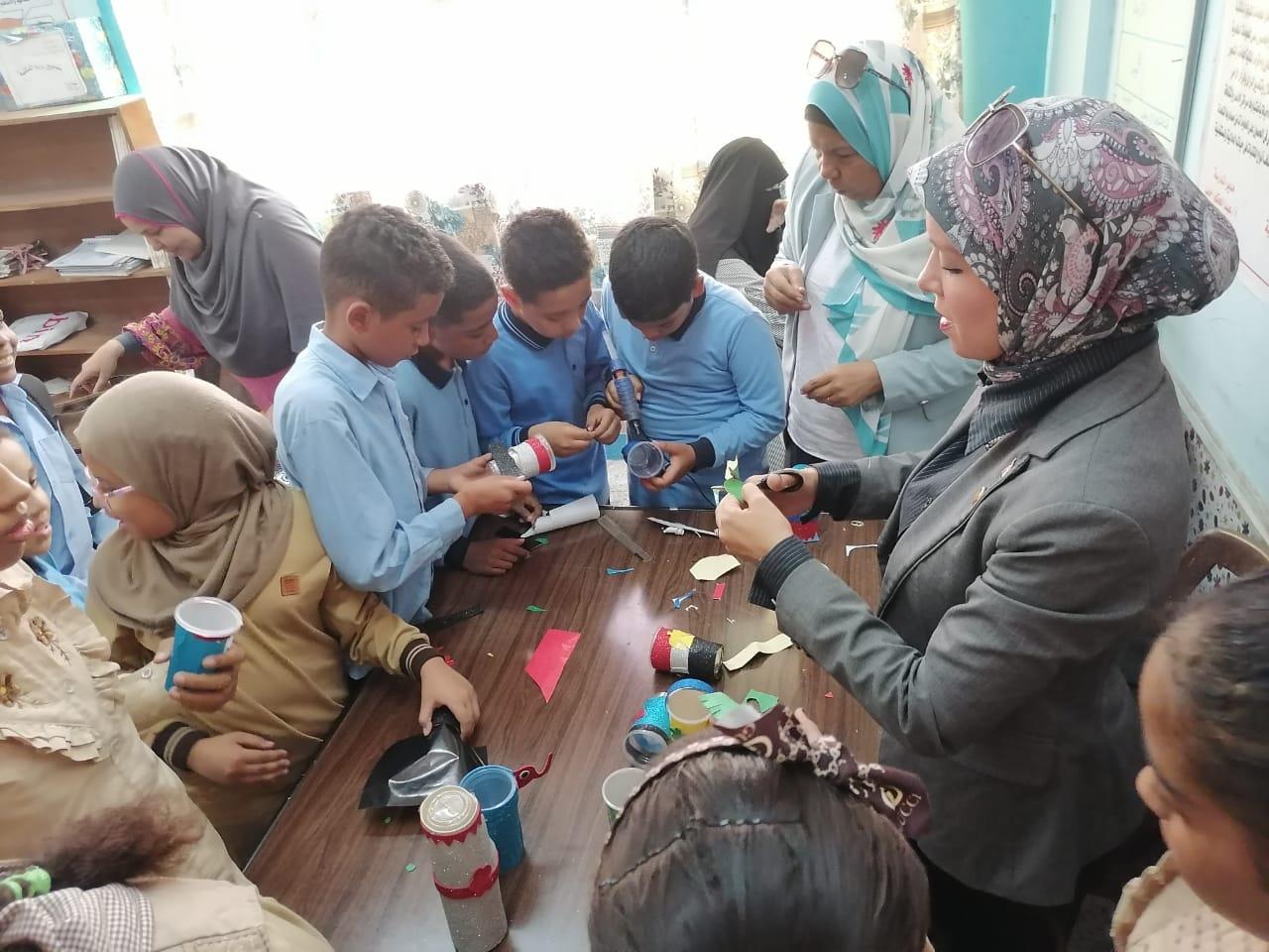 ورشة عمل بجامعة الأقصر حول"إعادة تدوير المخلفات البلاستيكية