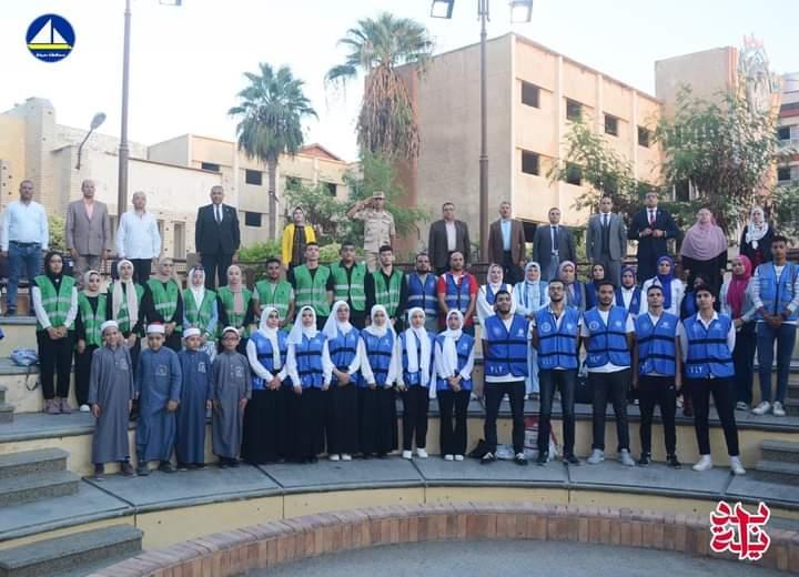في إطار المبادرة الرئاسية " بداية جديدة لبناء الانسان" وتزامنًا مع انتصارات أكتوبر المجيدة
