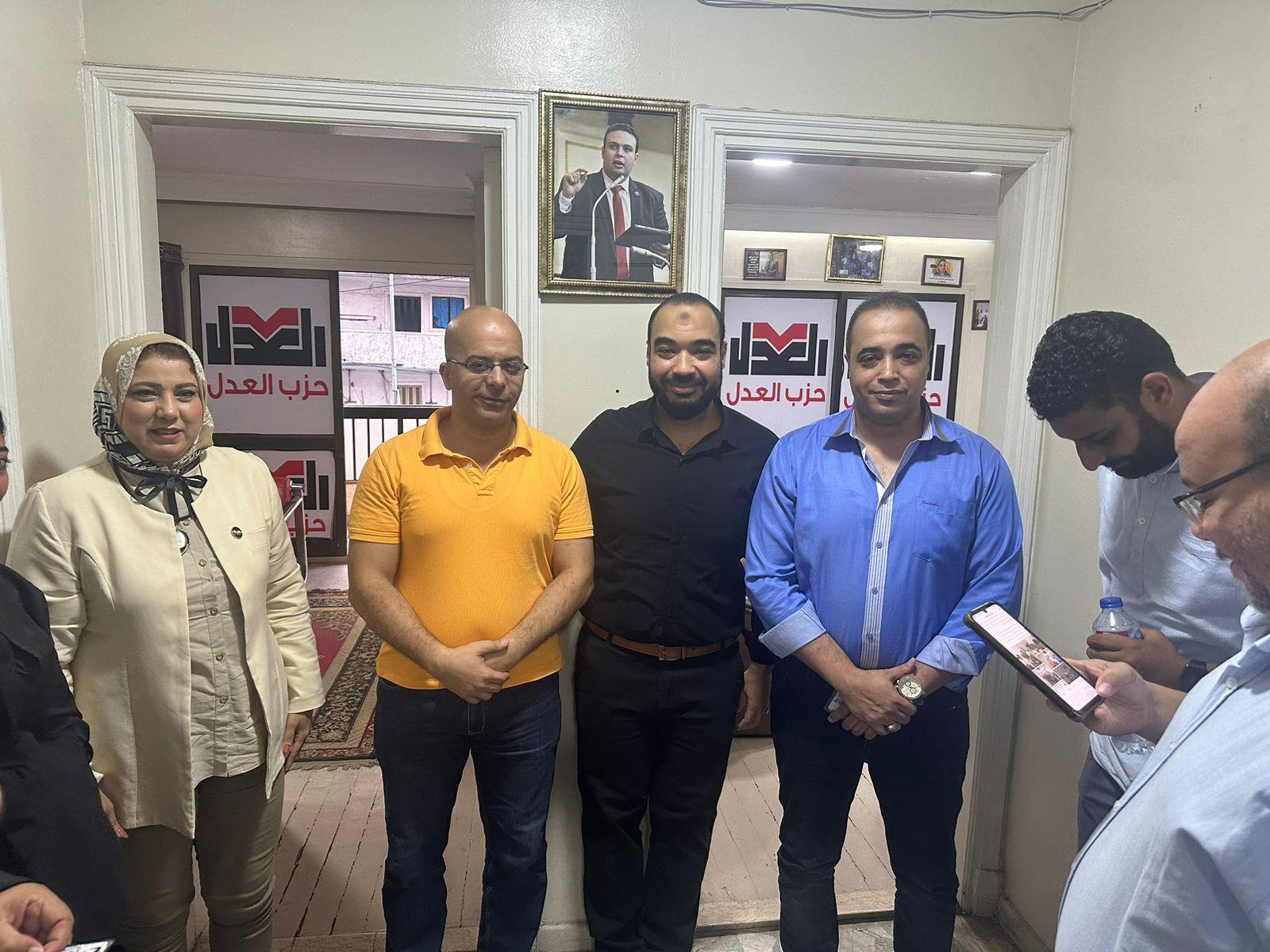 بدء التصويت في انتخابات الهيئة العليا لحزب العدل بعدد من المحافظات 