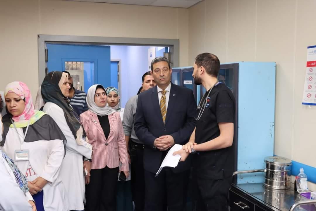 جانب من الجولة التفقدية