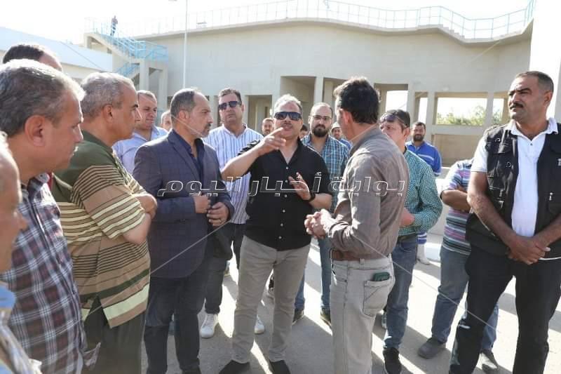 محافظ الشرقية يتفقد مشروعات حياه كريمة بمركز ومدينة الحسينية