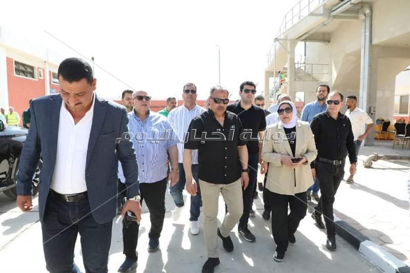 محافظ الشرقية يتفقد مشروعات حياه كريمة بمركز ومدينة الحسينية
