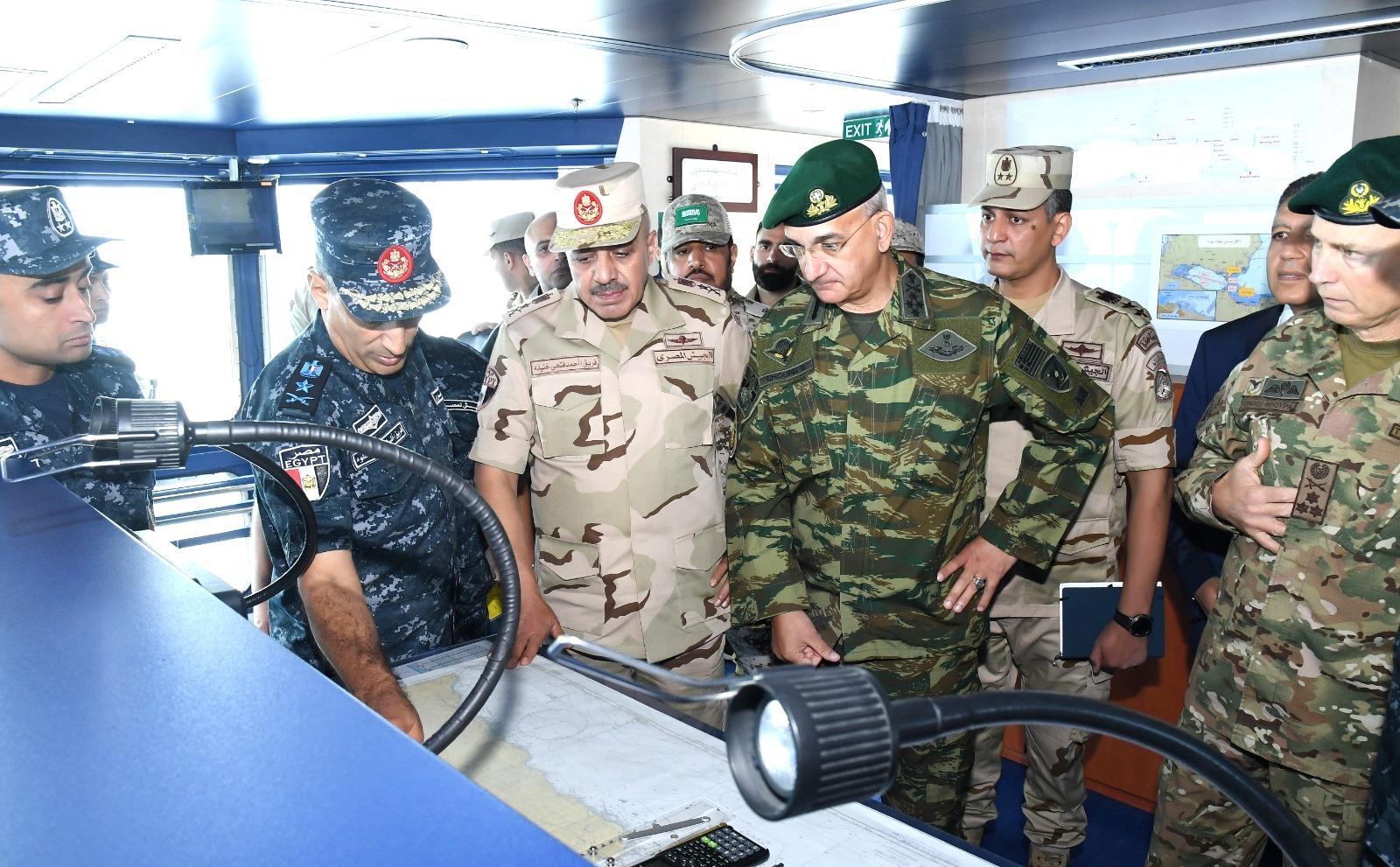  تنفيذ المرحلة الرئيسية للتدريب المشترك  " ميدوزا -13" بدولة اليونان