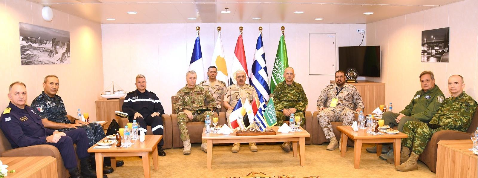  تنفيذ المرحلة الرئيسية للتدريب المشترك  " ميدوزا -13" بدولة اليونان