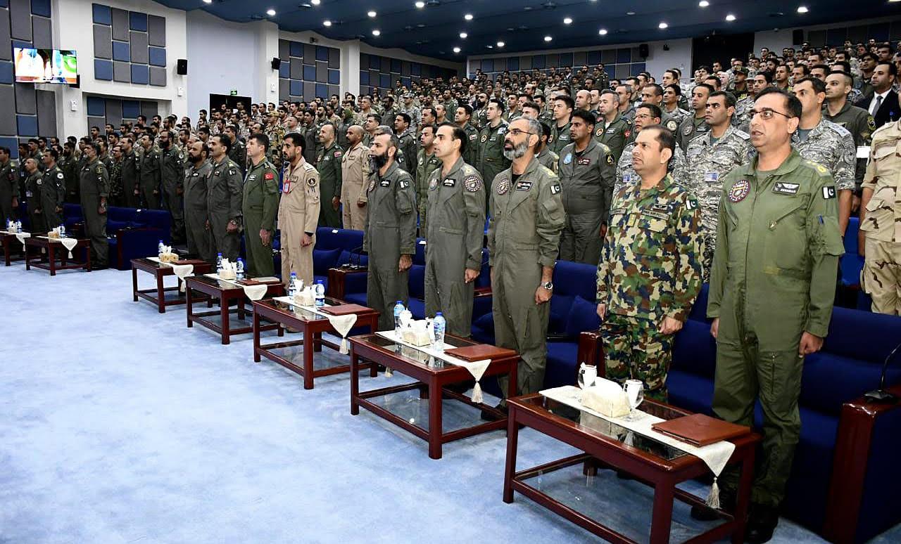 القوات الجوية المصرية والباكستانية تنفذان التدريب الجوى المشترك (أندوس شيلد2024) بدولة باكستان