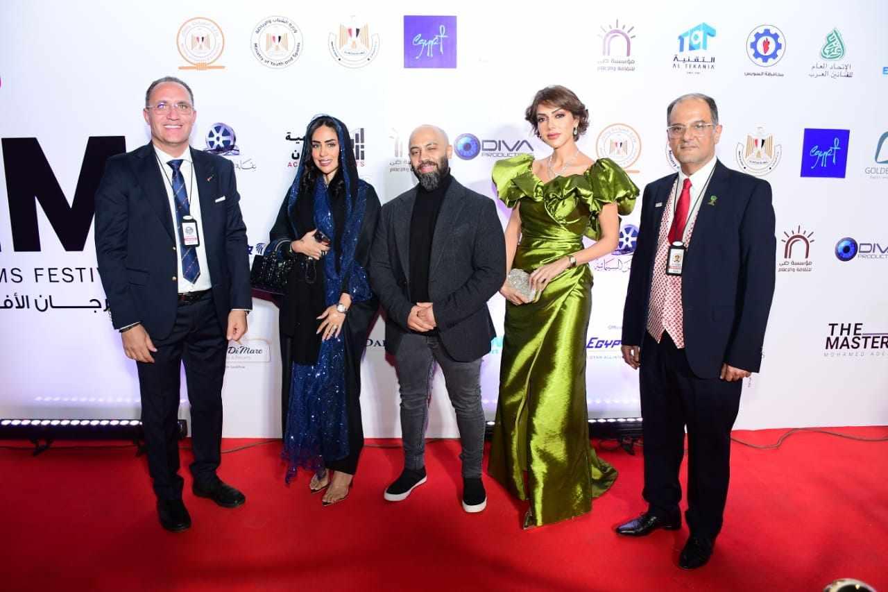 نجوم الفن في حفل افتتاح مهرجان VS-FILM