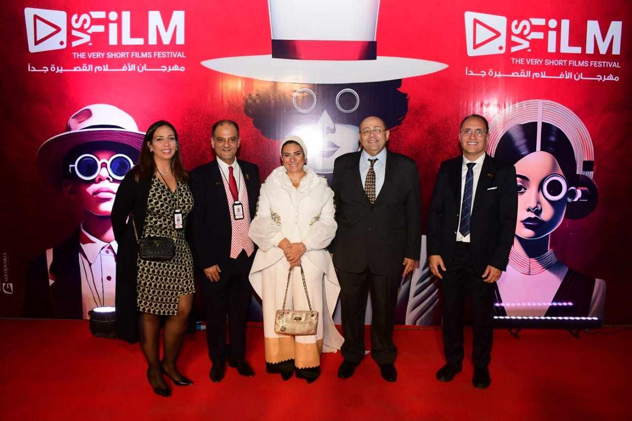 نجوم الفن في حفل افتتاح مهرجان VS-FILM