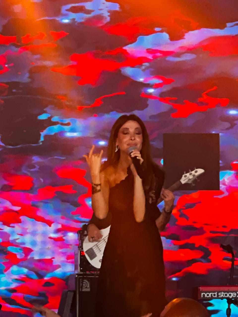 نانسى عجرم والبحراوي في حفل كامل العدد بالتجمع بعد غياب