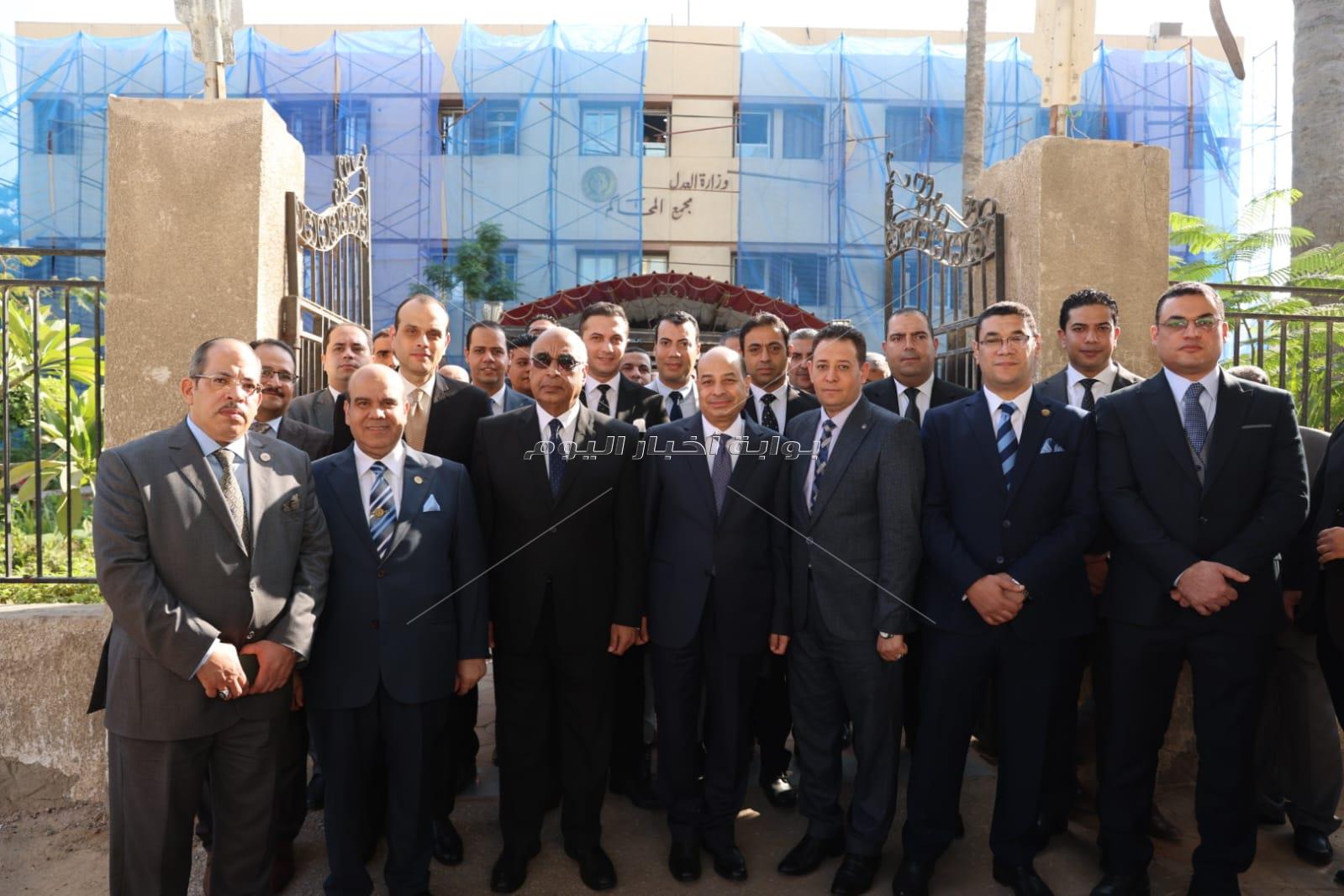 وزير العدل يتفقد مجمع محاكم كفر الشيخ ويوجه بسرعة إنجاز القضايا