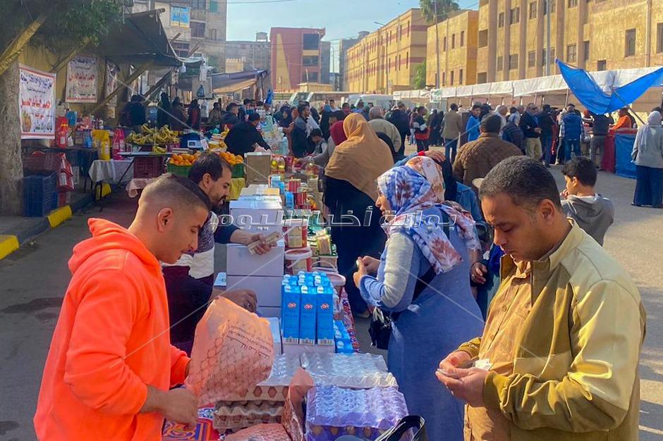 إقامة سوق اليوم الواحد بشارع المتراس نطاق حي غرب