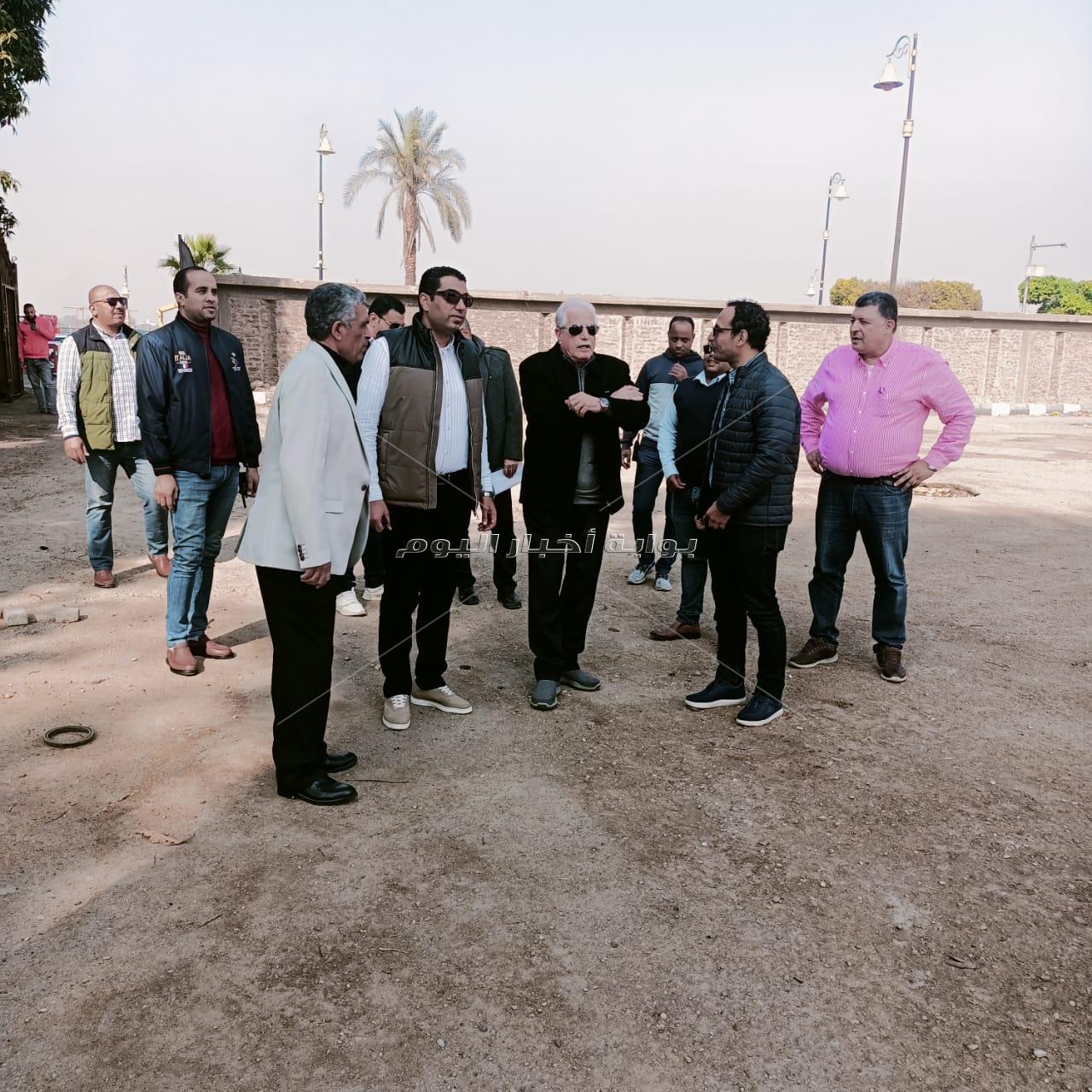 اللجنة العليا  لإدارة مواقع التراث العالمي تضع روشته تطوير اثار البرين الغربي والشرقي بالأقصر 