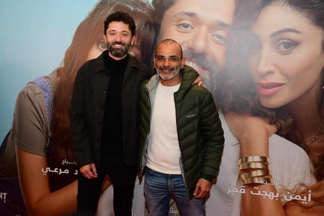 كريم ورنا ودينا نجوم عرض خاص فيلم «الهنا اللي أنا فيه»