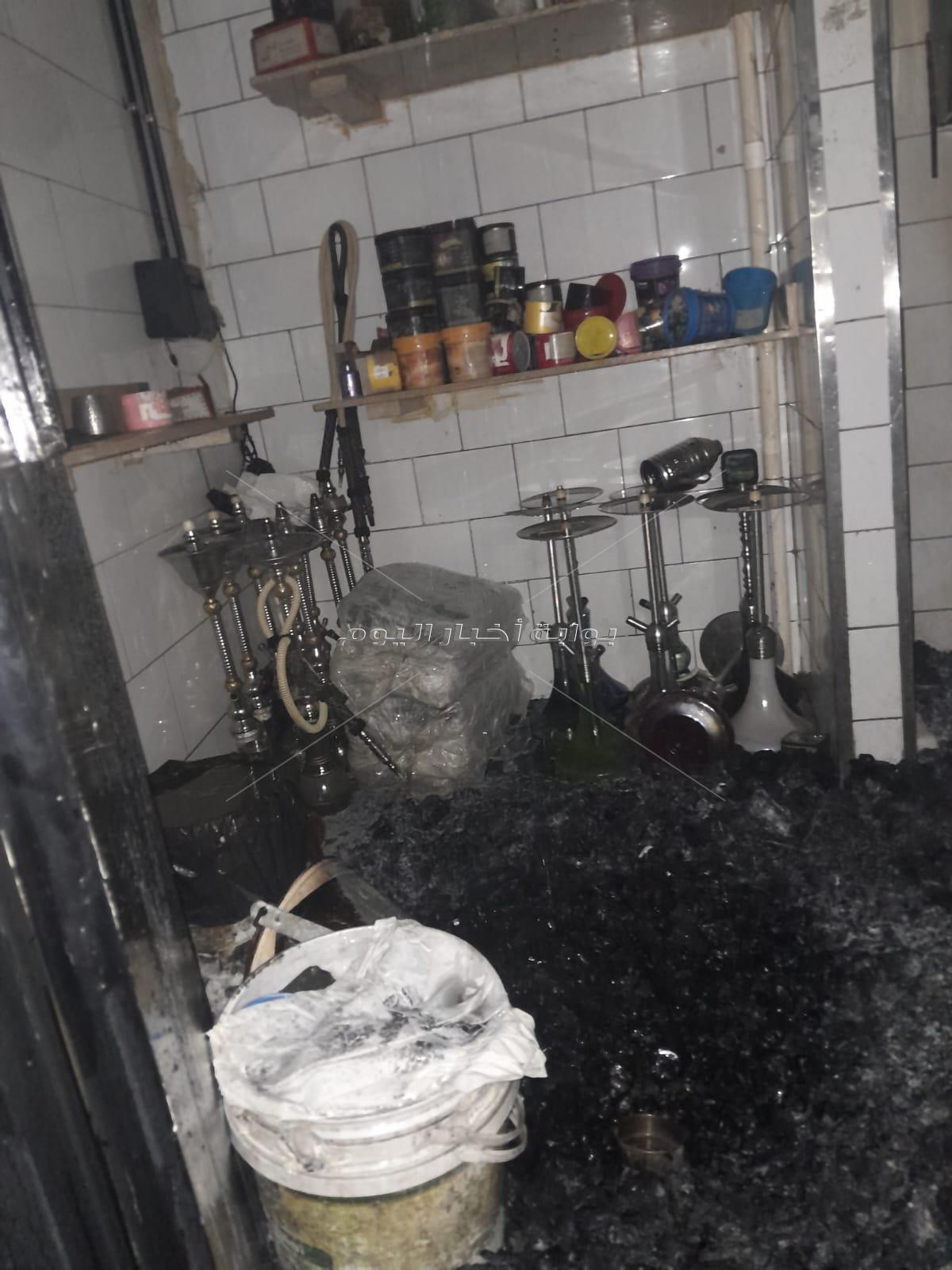حريق في مطعم شهير بـ"كارفور" بالإسكندرية