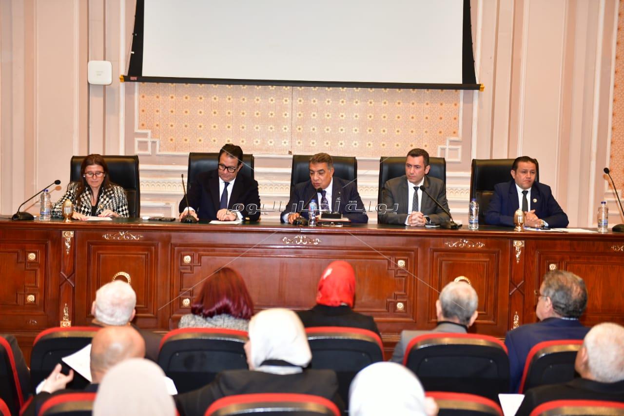 محافظ الدقهلية في اجتماع لجنة الصناعة بمجلس النواب اليوم