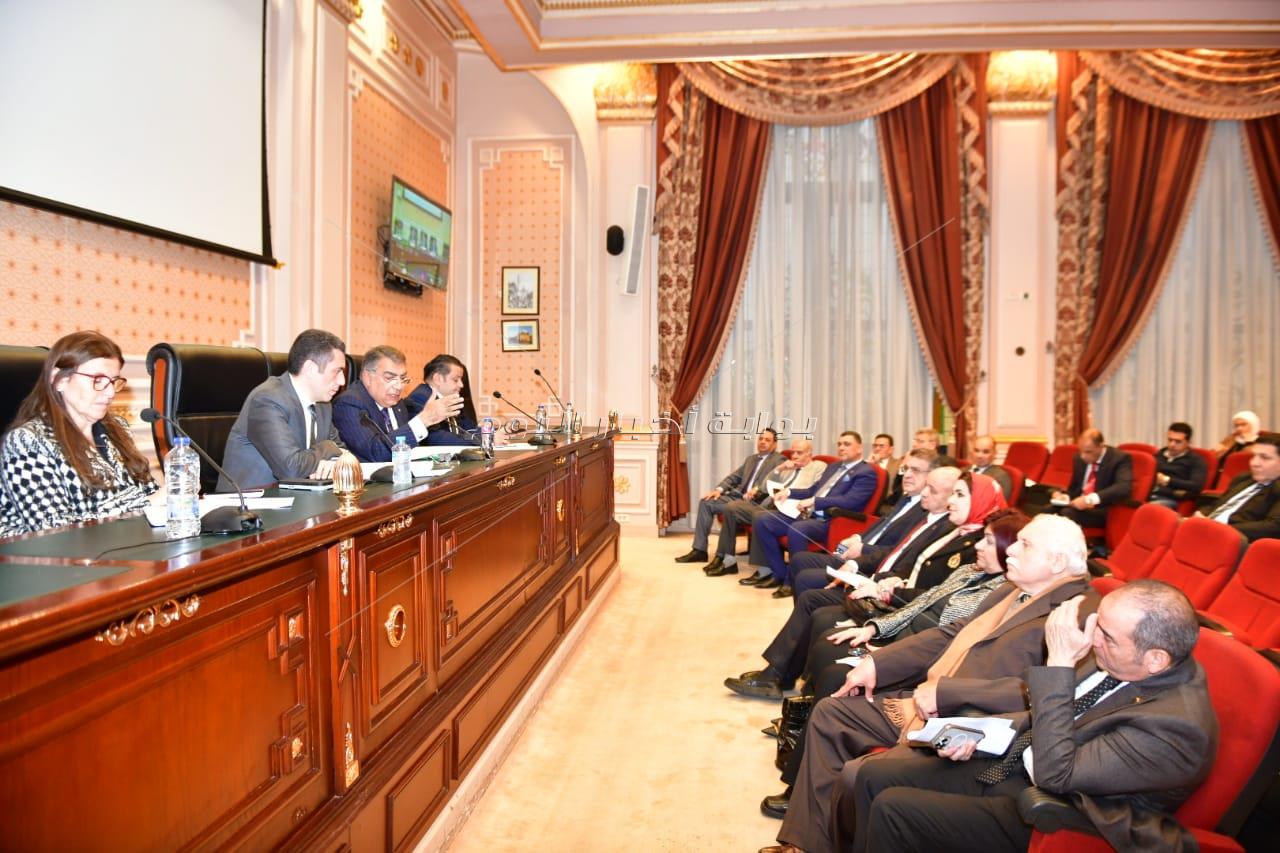 محافظ الدقهلية في اجتماع لجنة الصناعة بمجلس النواب اليوم