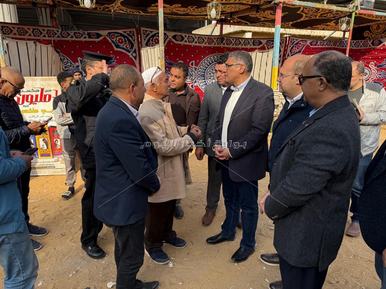 محافظ الجيزة : أسواق جديدة لليوم الواحد بالمنيرة الغربية وكرداسة يوم السبت من كل أسبوع 