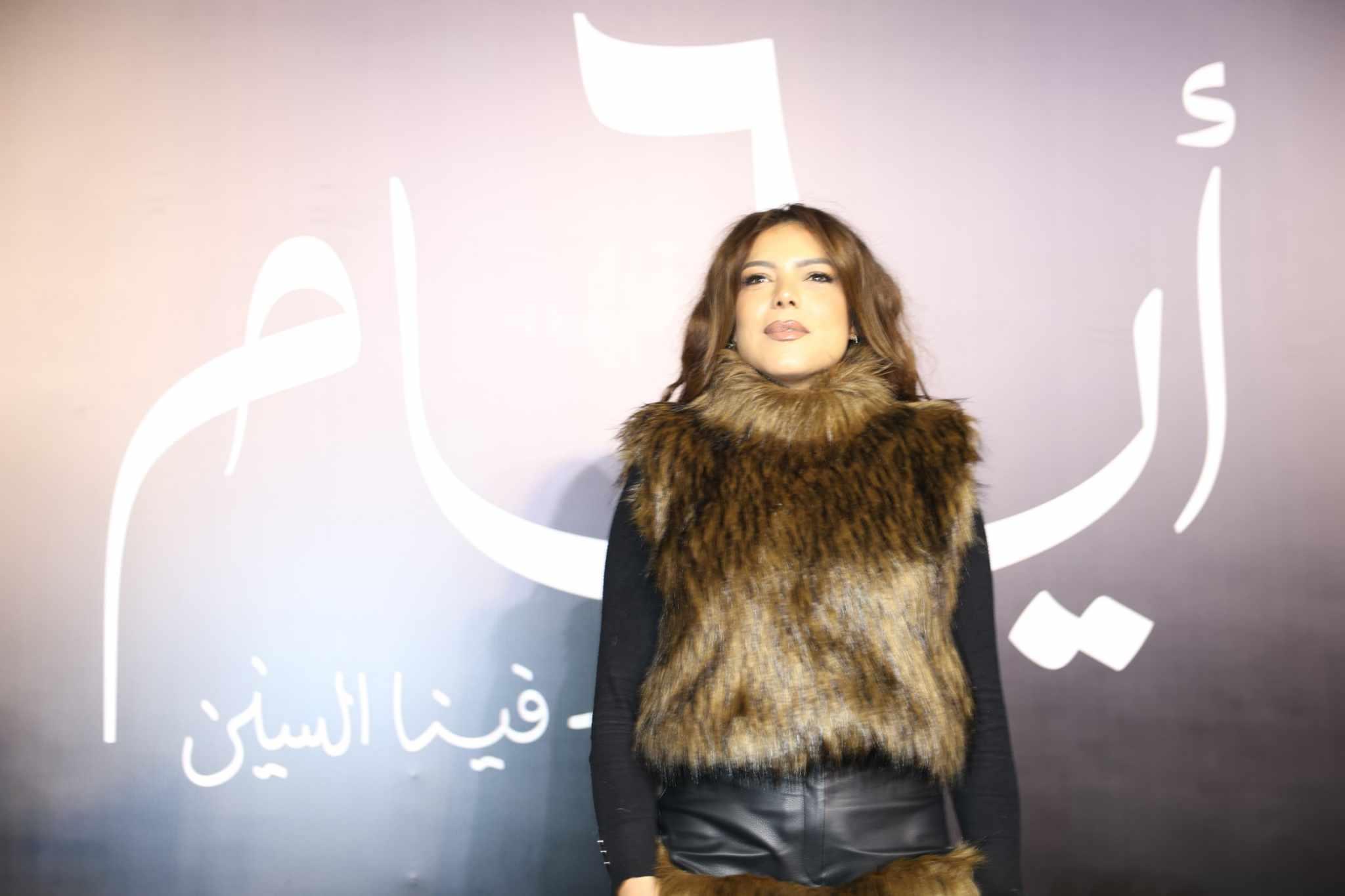 مالك وهدى المفتي يحتفلون بعرض "6 أيام".. طه الدسوقي وآية سماحة ضمن الحضور