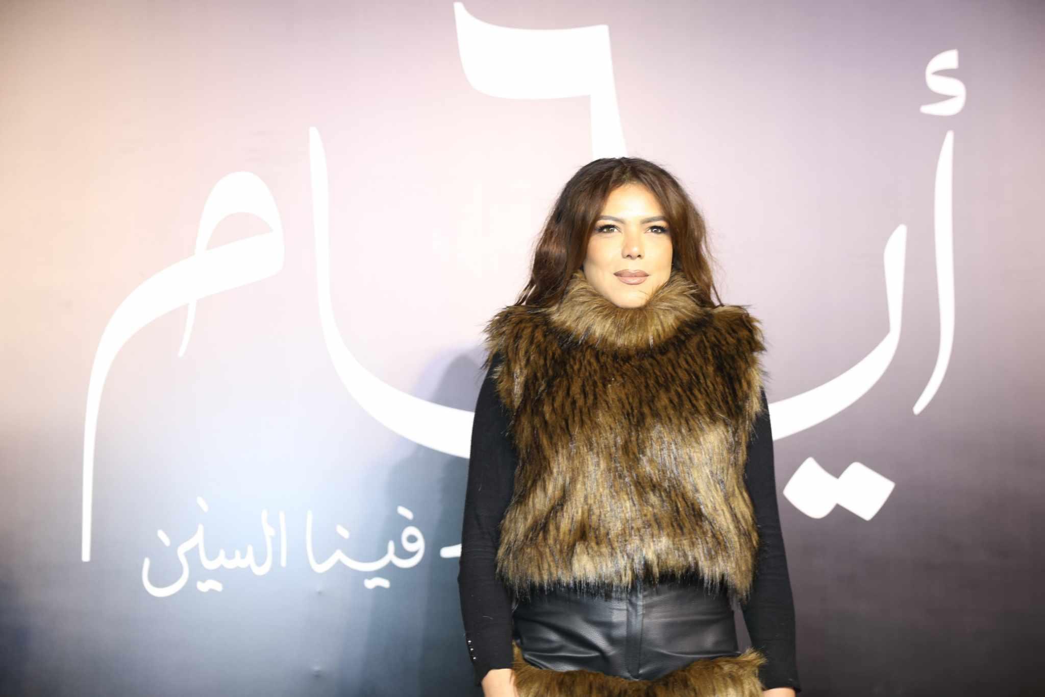 مالك وهدى المفتي يحتفلون بعرض "6 أيام".. طه الدسوقي وآية سماحة ضمن الحضور