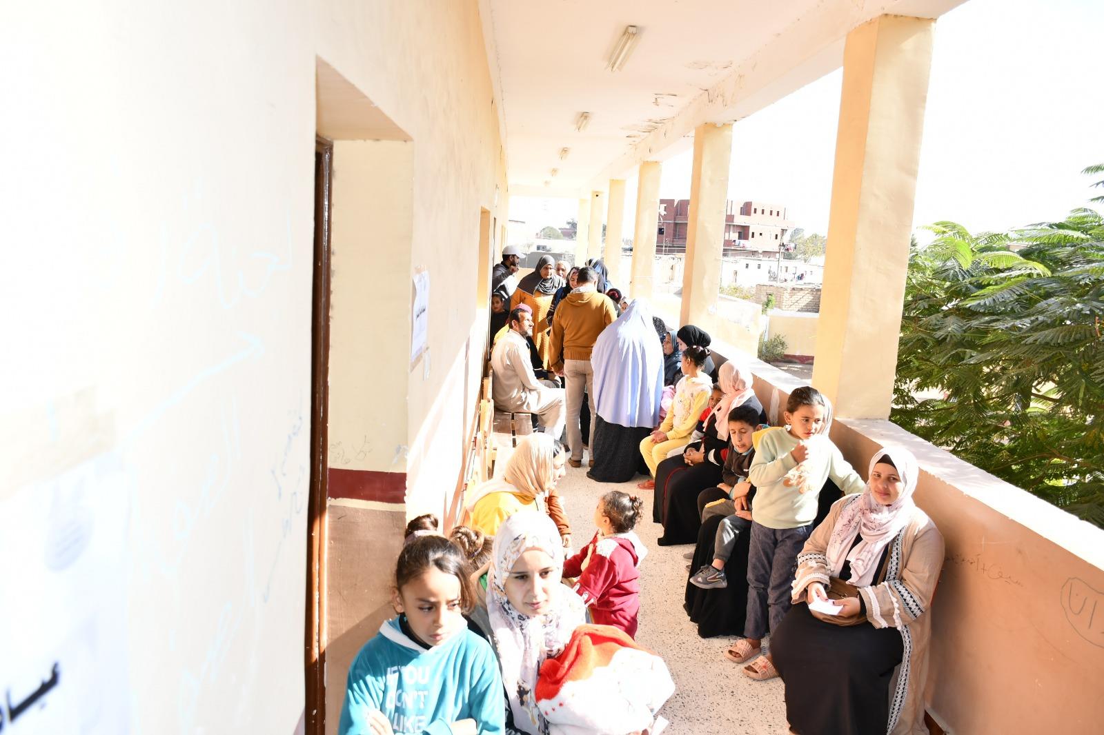  جامعة القناة تنظم قافلة طبية شاملة إلى قرية السلام بقصاصين الإسماعيلية 