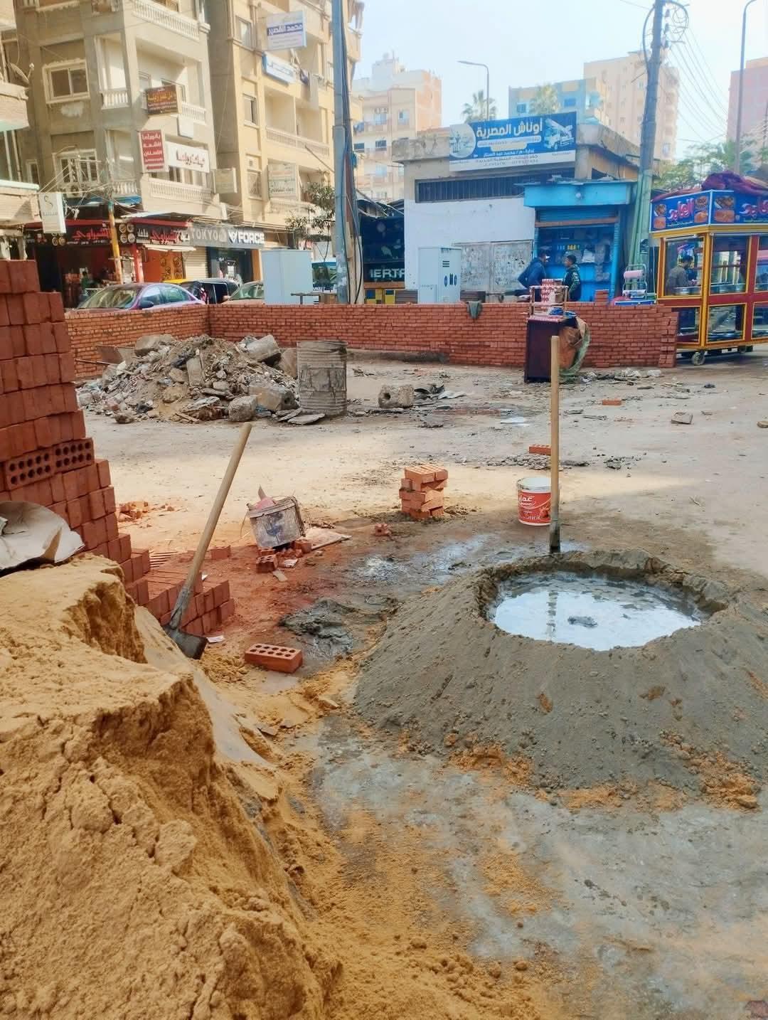 بالصور بدء تدشين منافذ جهاز مستقبل مصر بمدينة كفرالزيات لمعارض السلع الغذائية 