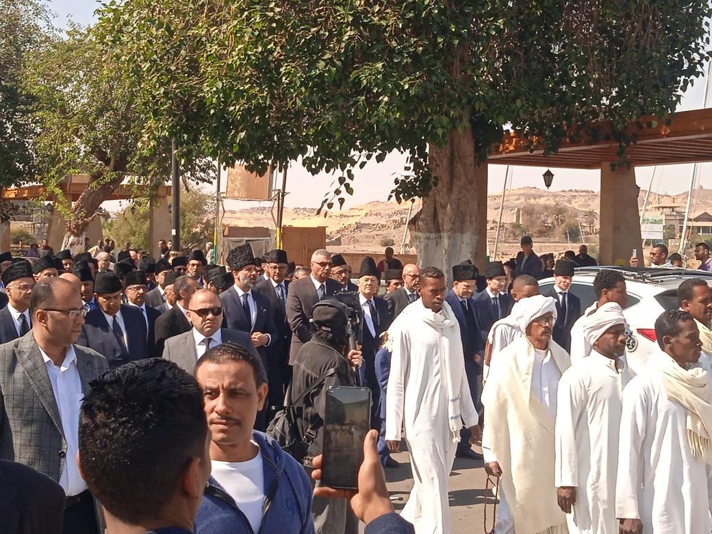 جانب من مراسم العزاء
