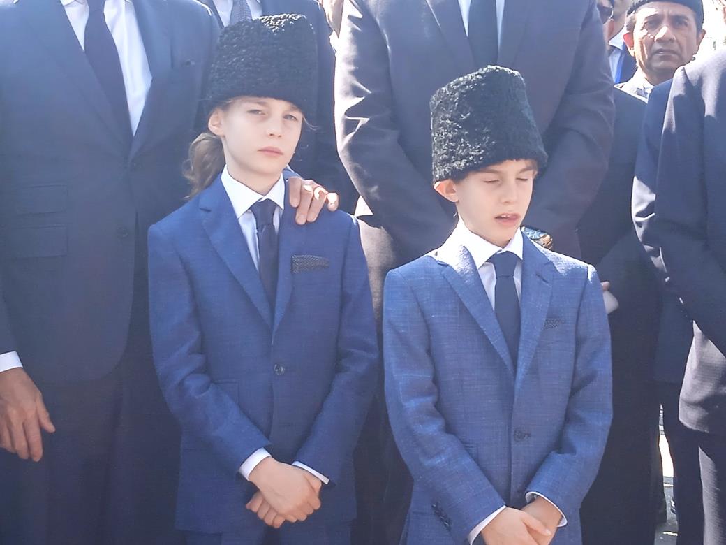 جانب من مراسم العزاء