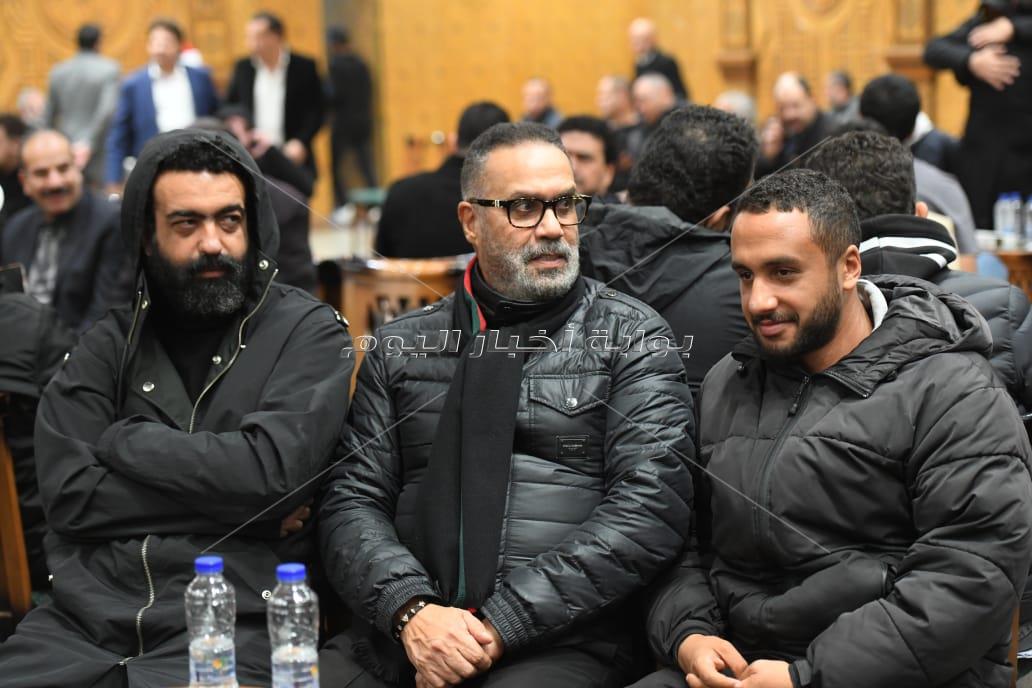 عزاء شقيق أحمد السبكي