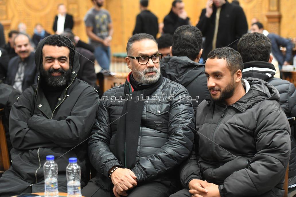 عزاء شقيق أحمد السبكي
